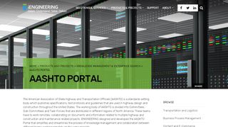 
                            5. AASHTO Portal - iENGINEERING Corporation