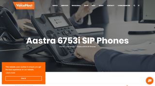 
                            4. Aastra 6753i SIP Phones | VoiceHost - UK VoIP Provider