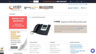 
                            7. Aastra 6753i VoIP Phone - VoIP Supply