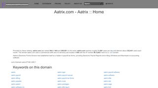 
                            9. Aatrix.com - Aatrix :: Home