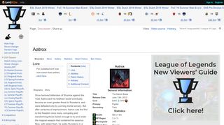 
                            6. Aatrox - Leaguepedia | League of Legends Esports Wiki