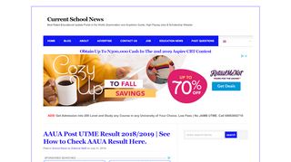 
                            6. AAUA Post UTME Result 2019/2020 | See How to Check AAUA Result ...