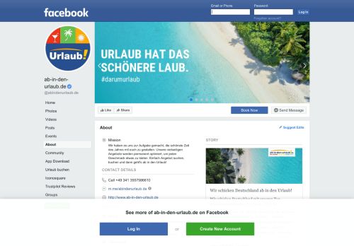 
                            6. ab-in-den-urlaub.de - About | Facebook - en-gb.facebook.com