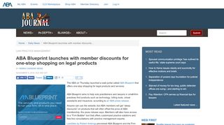 
                            9. ABA Blueprint launches with member discounts for one-stop shopping ...