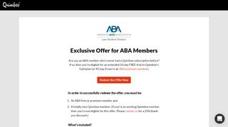 
                            8. ABA deal page - Quimbee