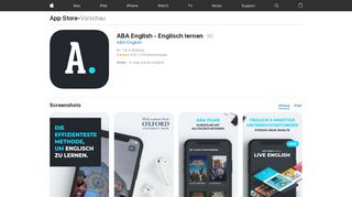 
                            5. ‎ABA English - Englisch lernen im App Store - …