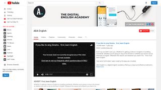 
                            6. ABA English - YouTube