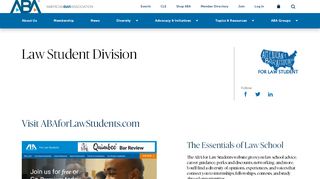 
                            7. ABA Law Student Division - American Bar Association