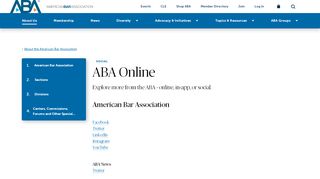 
                            7. ABA Online - American Bar Association