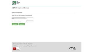 
                            5. ABA Retirement Funds - Voya Financial Login