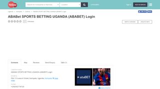 
                            3. ABABet SPORTS BETTING UGANDA (ABABET) Login