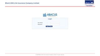 
                            2. ABACUS - Bharti AXA Life Insurance