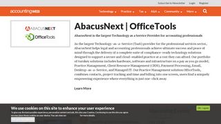 
                            7. AbacusNext | OfficeTools | AccountingWEB