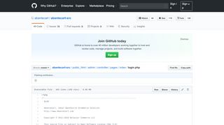 
                            6. abantecart-src/login.php at master · abantecart/abantecart-src ...