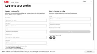 
                            8. ABB eRecruitment - Login