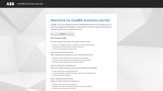 
                            9. ABB Group - myABB business portal