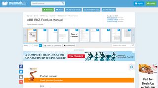 
                            8. ABB IRC5 PRODUCT MANUAL Pdf Download.