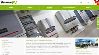 
                            7. ABB-Wechselrichter ehemals Power-One-Wechselrichter ...