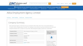 
                            4. Abba Employment Agency Limited - Irish Company Info ...