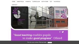 
                            3. Abbeyfield School – A Creative Education Trust School