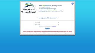 
                            1. Abbotsford Virtual School - myAbbyVirtual