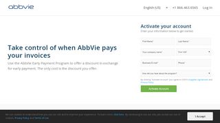 
                            9. AbbVie Early Payment Program | C2FO