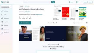 
                            5. AbbVie Supplier Diversity Brochure | Abbott Laboratories ...