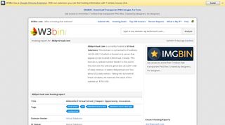 
                            9. Abbyvirtual.com Hosting Report