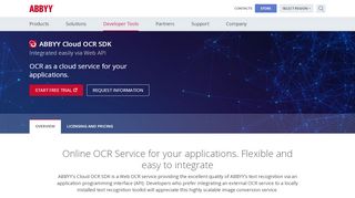 
                            6. ABBYY Cloud OCR SDK - Text recognition via Web API | ABBYY