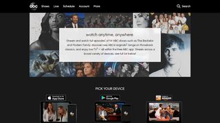 
                            2. ABC App and Live Stream Overview - ABC.com