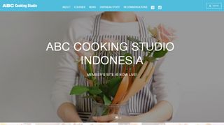 
                            4. ABC Cooking Studio Indonesia Member's Site