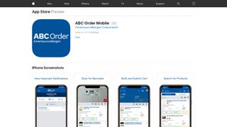 
                            4. ABC Order Mobile on the App Store