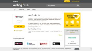 
                            9. AbeBooks UK - collect Avios with Avios eStore