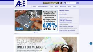 
                            8. abefcu.org - ABE Federal Credit Union