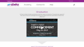 
                            6. Abeka Academy | Graduation Event