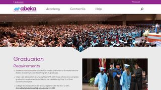 
                            6. Abeka Academy | Graduation