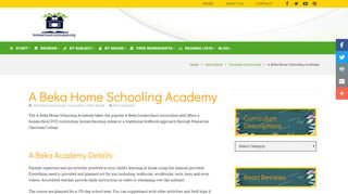 
                            3. ABeka HomeSchooling Academy - Homeschool Curriculum