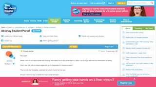 
                            5. Abertay Student Portal - The Student Room