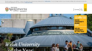 
                            4. Aberystwyth University - University of the Year for Teaching Quality 2019