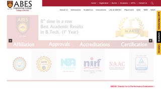 
                            9. ABES |Top Engineering Colleges in UP |Engineering College ...