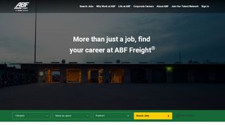 
                            6. ABF Freight Careers - jobs.abf.com