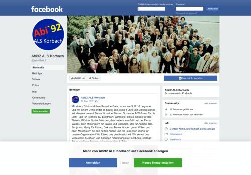 
                            1. Abi92 ALS Korbach - Startseite | Facebook