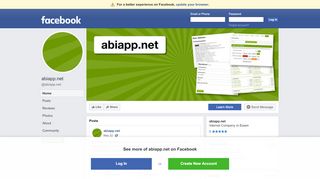 
                            3. abiapp.net - Home | Facebook