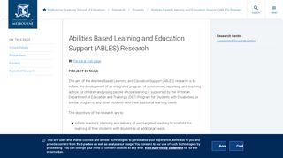 
                            5. Abilities Based Learning and Education Support (ABLES ...