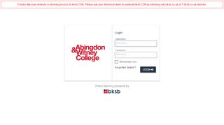 
                            3. Abingdon & Witney College - BKSB