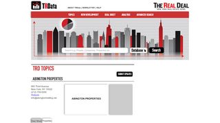 
                            5. Abington Properties | TRD Research - The Real Deal