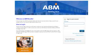 
                            9. ABM Benefits Communication Portal | Login