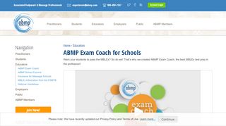 
                            4. ABMP Exam Coach for Schools | Associated Bodywork & Massage ...