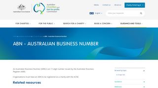 
                            8. ABN - Australian Business Number | Australian Charities and Not-for ...