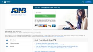 
                            11. Abnb Federal Credit Union | Pay Your Bill Online | doxo.com